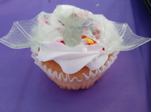 Alien UFO Cupcake