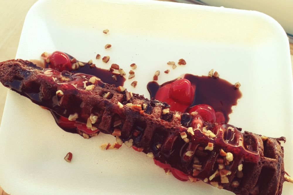 Dark Chocolate Waffle