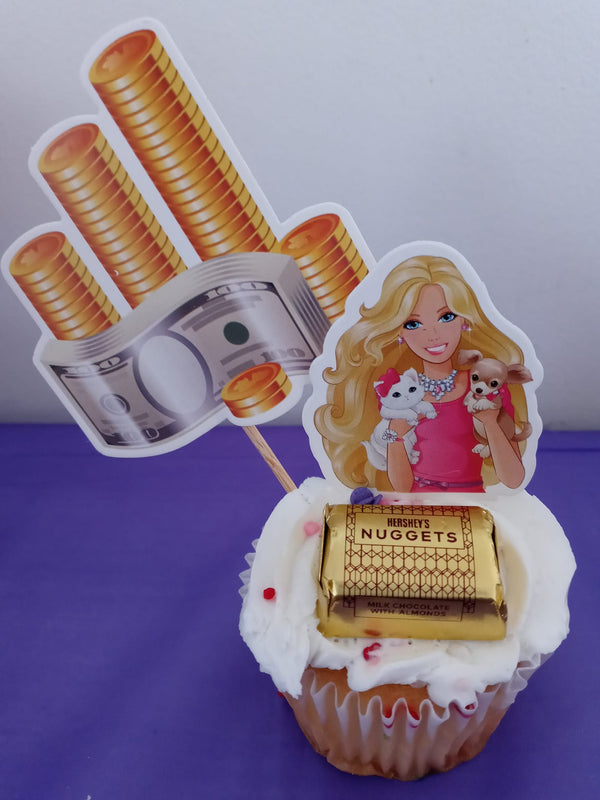 Gold Digger Cupcake