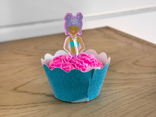Mermaid Cupcake #1