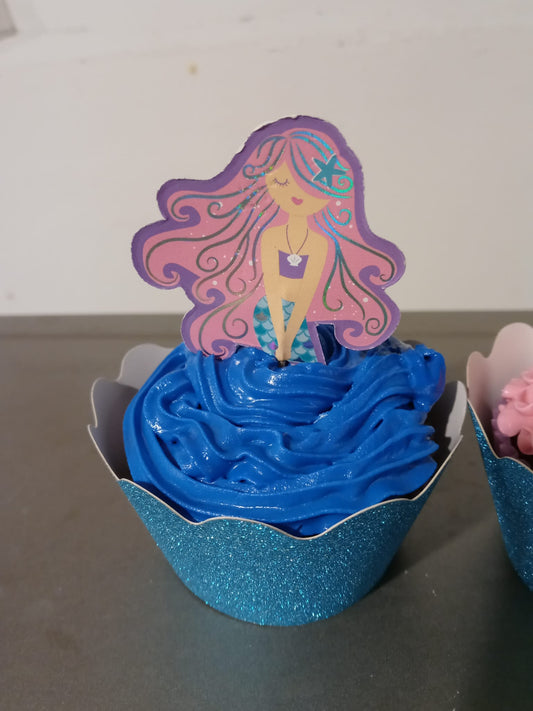 Mermaid #2 Cupcake