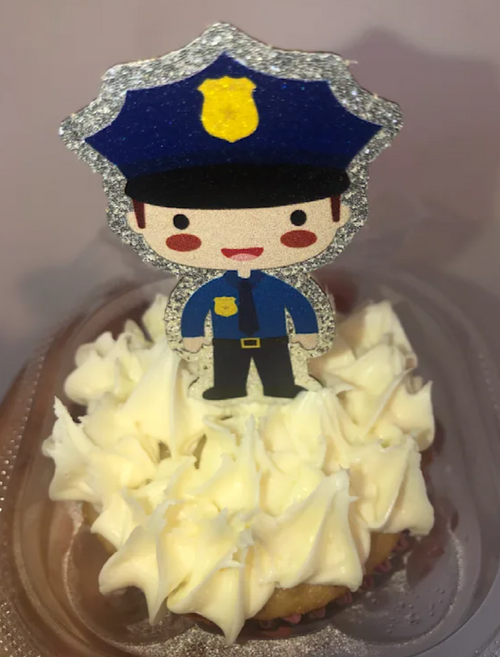 Police Officer Cupcake
