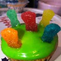 Sour Patch Cupcake