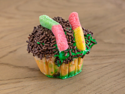 Worms In Dirt Cupcake