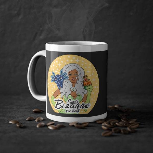 Standard Mug with White Hair, 11oz
