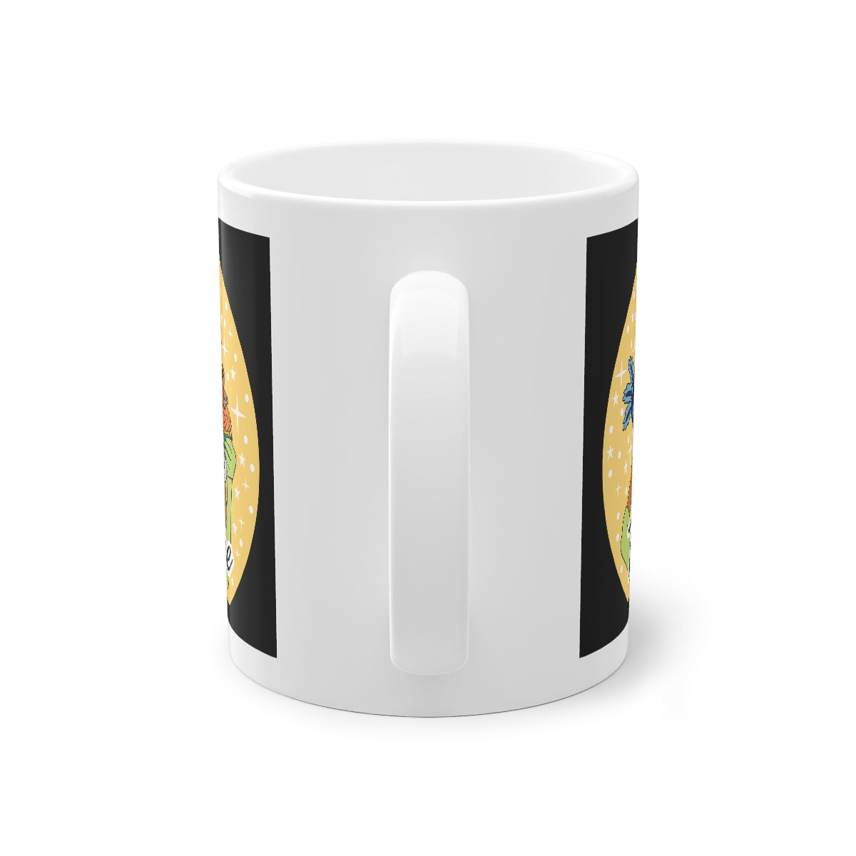 Standard Mug with White Hair, 11oz