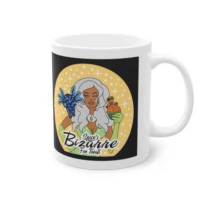 Standard Mug with White Hair, 11oz